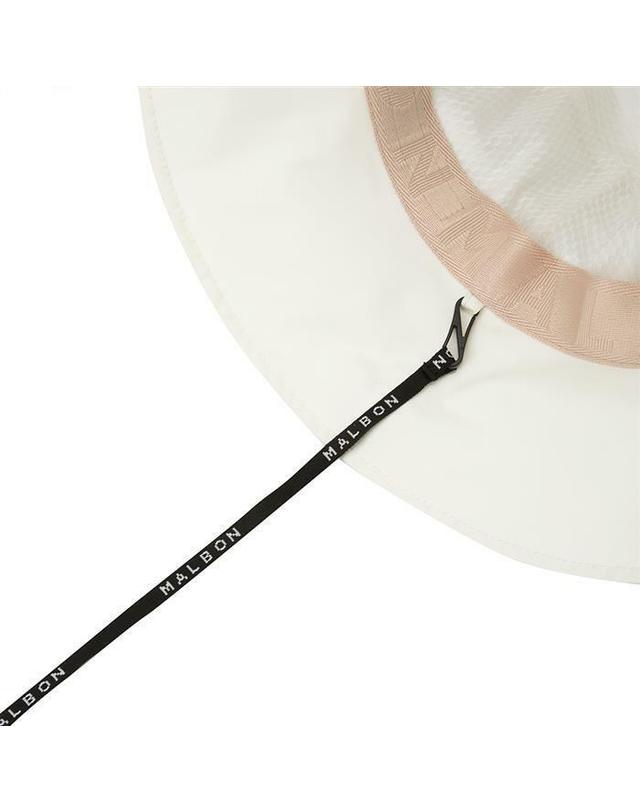 말본골프 [명품] 말본 베이직 레터링 방수 버킷햇 IVORY M6243PHT10IVY 아이보리 착용컷