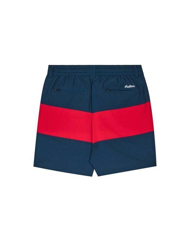 말본골프 [명품] 말본 스쿠터 요트 클럽 숏 NAVY M6111LHP01NVY 와인 착용컷