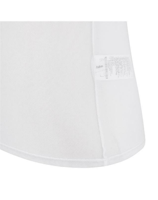 말본골프 [명품] 말본 카라 쿨링 이너 베이스 레이어 WHITE M6122PIN15WHT 밝은 퍼플 착용컷
