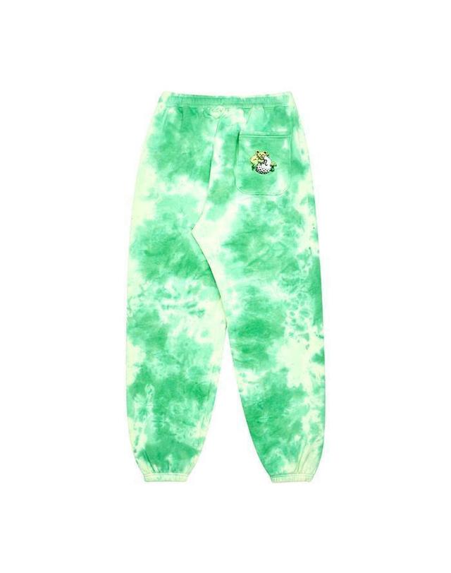 말본골프 [명품] 말본 클럽하우스 다잉 팬츠 NEON GREEN M6111LPT12GNN 밝은 블루 착용컷