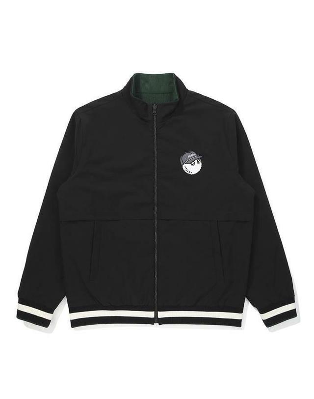 말본골프 [명품] 말본골프 말본 버킷 리버시블 자켓 GREEN M5321PKO04GRN 카키 착용컷