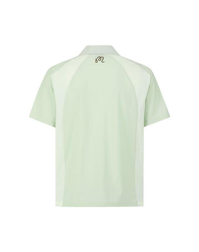 말본골프 [명품] 말본골프 에어 블록 카라 피스테 LIGHT MINT M6221PPI45MTL 아이보리 착용컷