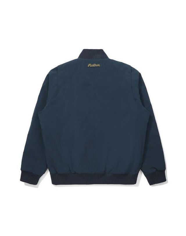 말본골프 [명품] 말본골프 M 버튼 패디드 자켓 NAVY M6121PJK03NVY 네이비 착용컷