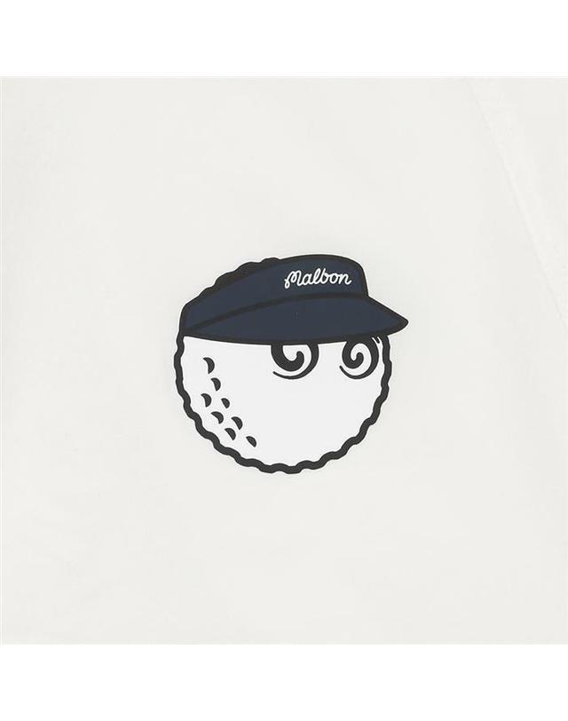 말본골프 [명품] 말본골프 YACHT CLUB 경량 자켓 WHITE M6121PJK02WHT 밝은 그레이 착용컷