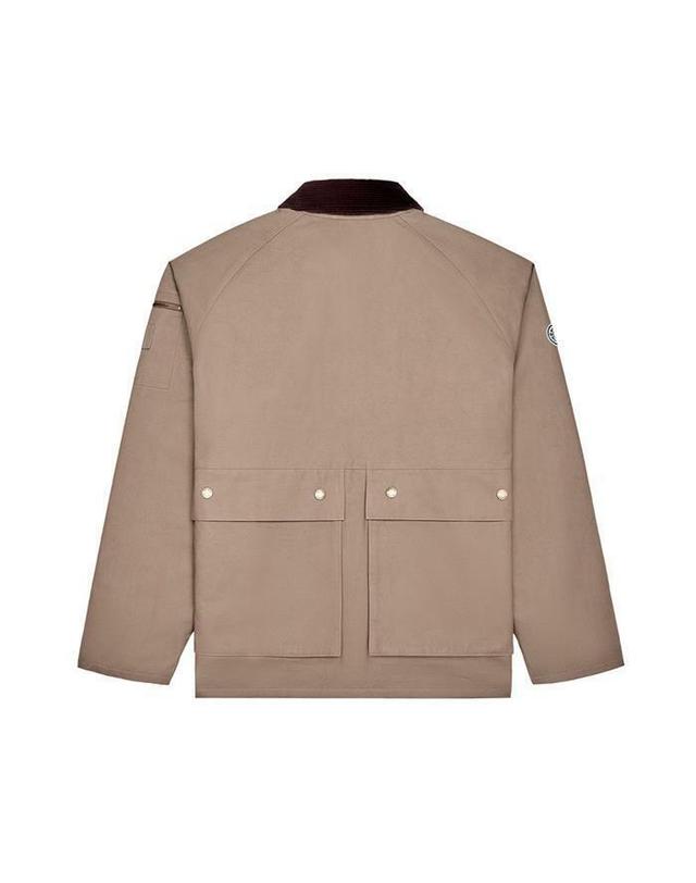 말본골프 [명품] 말본골프 코버트 자켓 DARK BEIGE M5411LJK24DBE 밝은 그레이 착용컷