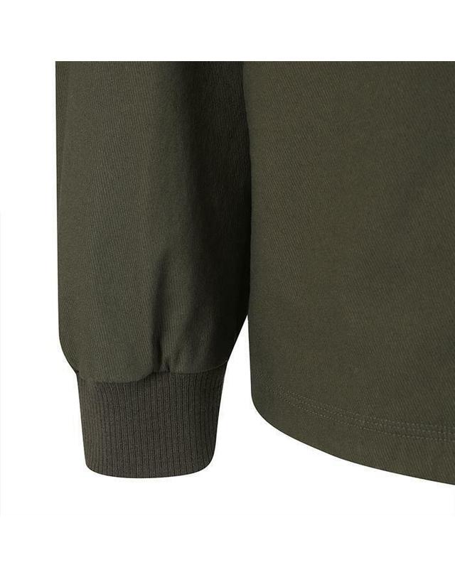 말본골프 [명품] 말본골프 카라 배색 트러커 자켓 DARK KHAKI M6121LJK01KAD 카키 착용컷