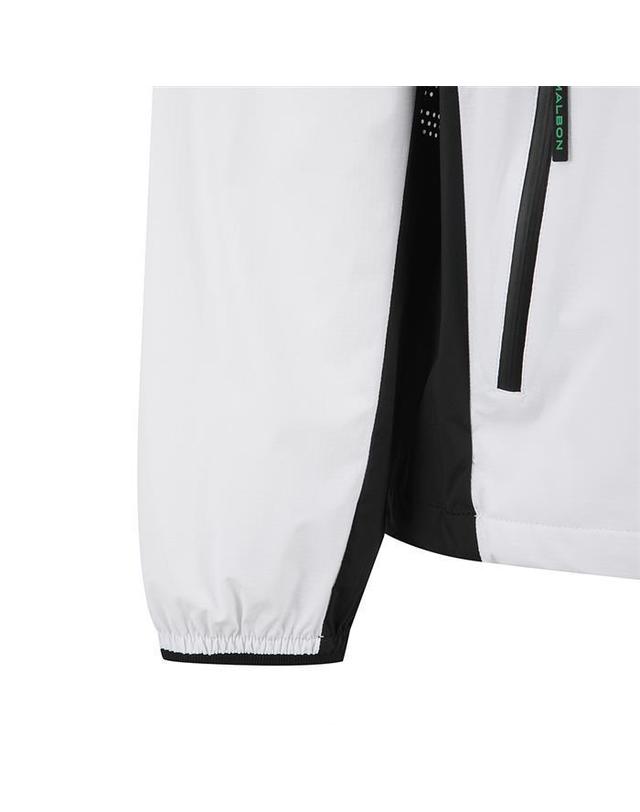 말본골프 [명품] 말본골프 퍼포먼스 풀집 자켓 WHITE M6121PJK45WHT 밝은 블루 착용컷