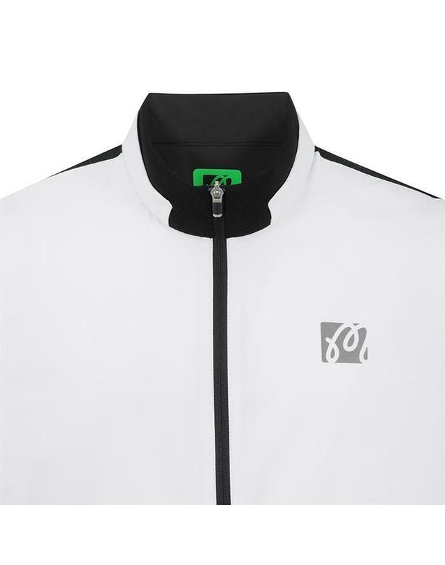 말본골프 [명품] 말본골프 퍼포먼스 풀집 자켓 WHITE M6121PJK45WHT 밝은 블루 착용컷