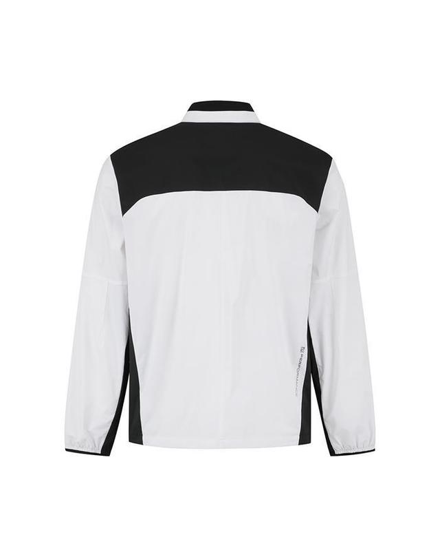 말본골프 [명품] 말본골프 퍼포먼스 풀집 자켓 WHITE M6121PJK45WHT 밝은 블루 착용컷