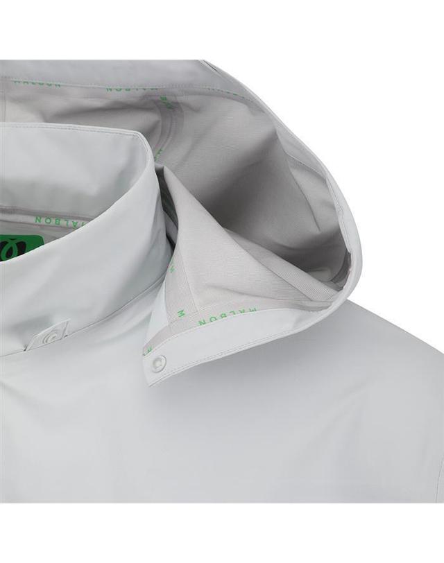 말본골프 [명품] 말본골프 3L 방수 퍼포먼스 재킷 LIGHT GRAY M6121PJK46GRL 밝은 블루 착용컷