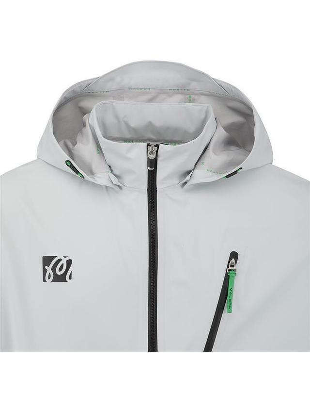 말본골프 [명품] 말본골프 3L 방수 퍼포먼스 재킷 LIGHT GRAY M6121PJK46GRL 밝은 블루 착용컷