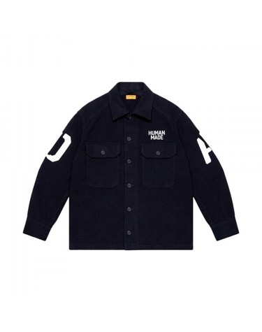 [명품] 휴먼메이드 26SS DA 프린트 밀리터리 셔츠 네이비 HM30SH008 NAVY