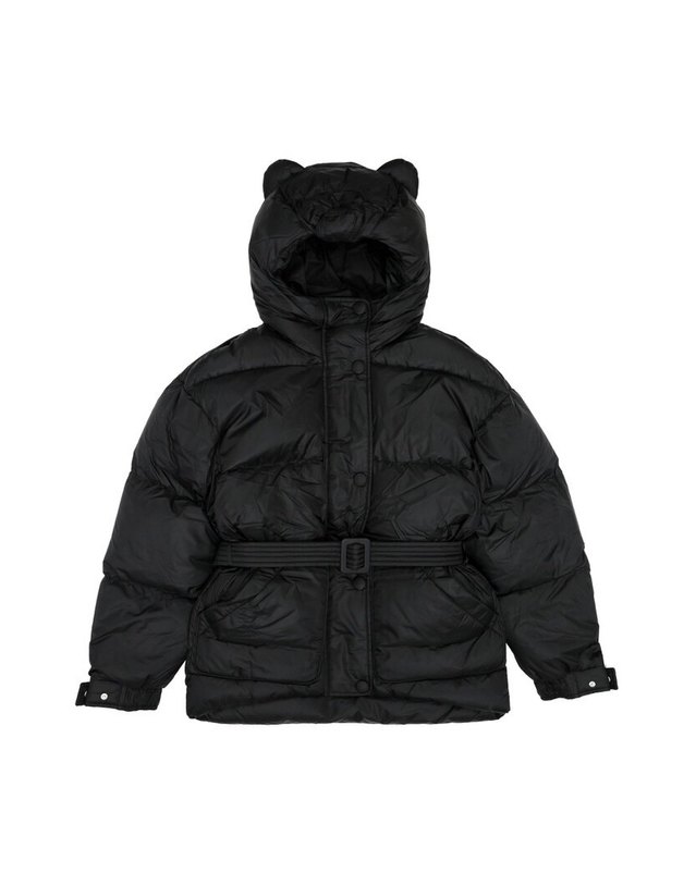 이엔키 이엔키 [명품] 옌키옌키 BEAR MICHLIN LEON BLACK 여성 패딩 착용컷