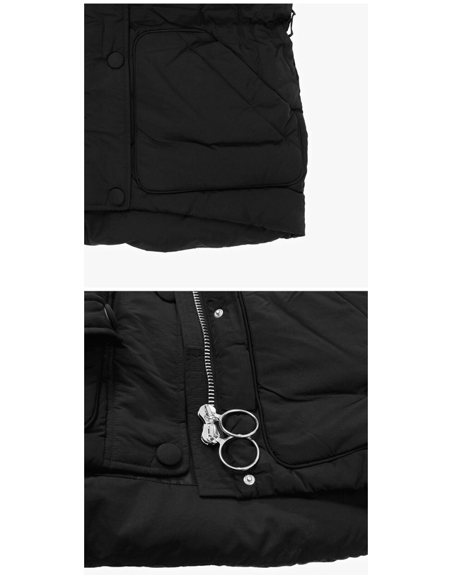 이엔키 이엔키 [명품] MICHLIN ENNIO BLACK 여성 패딩 착용컷