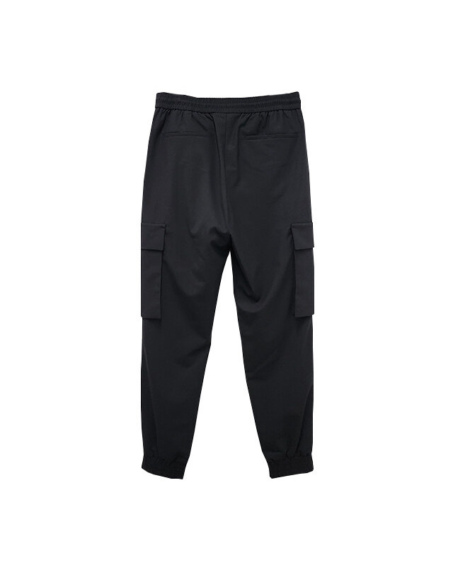 준지 [명품] 준지 울 블렌디드 카고 조거 팬츠 블랙 JC3721P115 BLACK 착용컷
