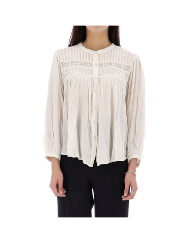 [명품] 루이스미샤 JALLY 블라우스 WRIS23B0229 CREAM