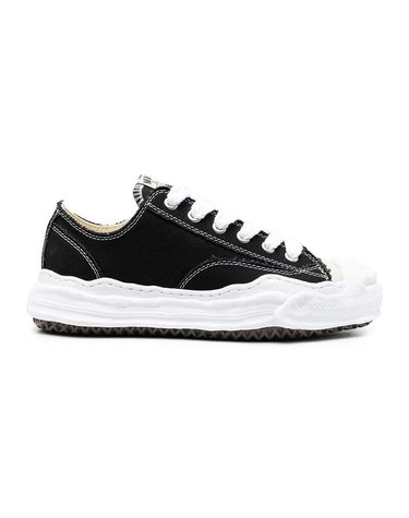 [명품] 미하라야스히로 행크 OG솔 캔버스 스니커즈 A05FW702 BLACK