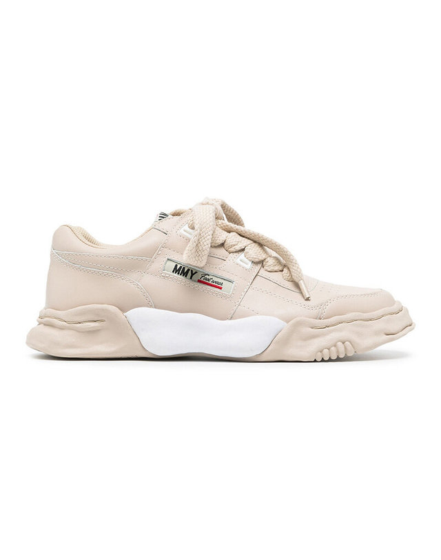 미하라 야스히로 [명품] 미하라야스히로 파커 레더 스니커즈 A08FW702 BEIGE BLACK 착용컷