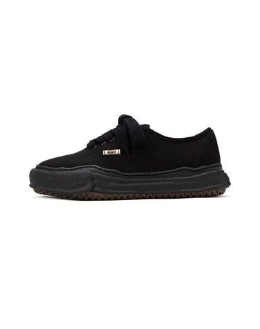 [명품] 25FW 미하라야스히로 베이커 캔버스 블랙 공용 스니커즈 A02FW704 BLACKBLACK