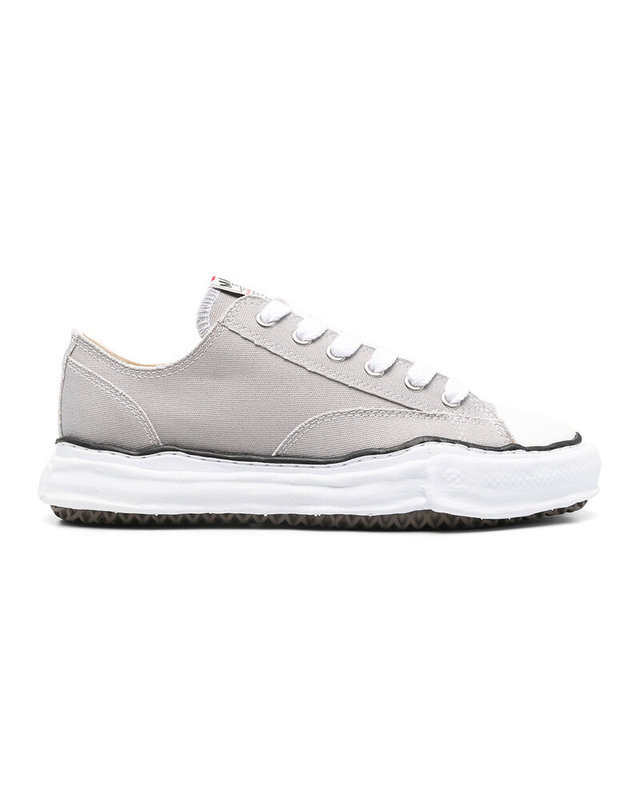 미하라 야스히로 [명품] 25SS 미하라야스히로 피터슨 캔버스 스니커즈 A01FW702 GRAY 밝은 그레이 착용컷