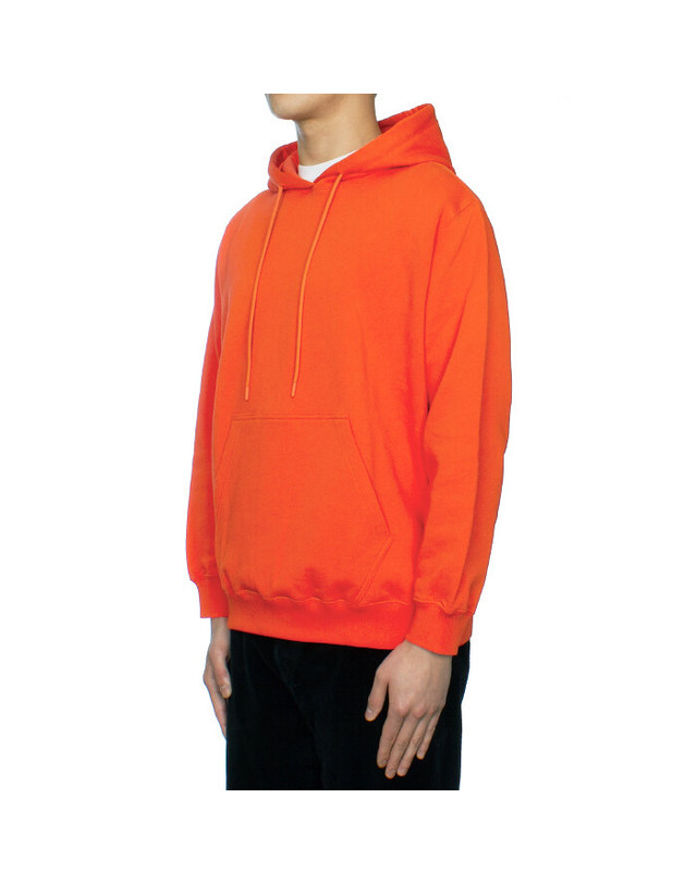 엠에스지엠 [명품] MSGM 남성 모자 로고 프린팅 오버 후드 티셔츠 2841MDM68 핑크 착용컷