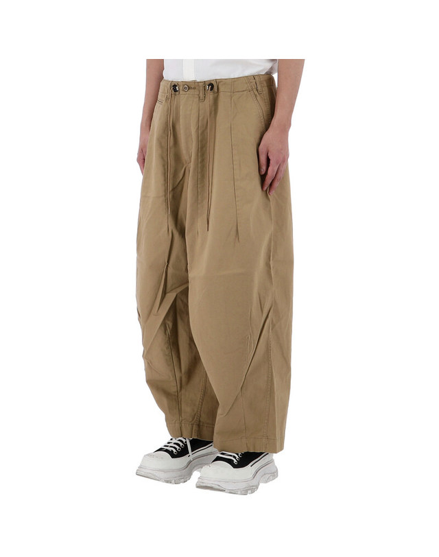 니들스 [명품] 26SS 니들스 H.D. 밀리터리 팬츠 SX196 KHAKI 밝은 브라운 착용컷