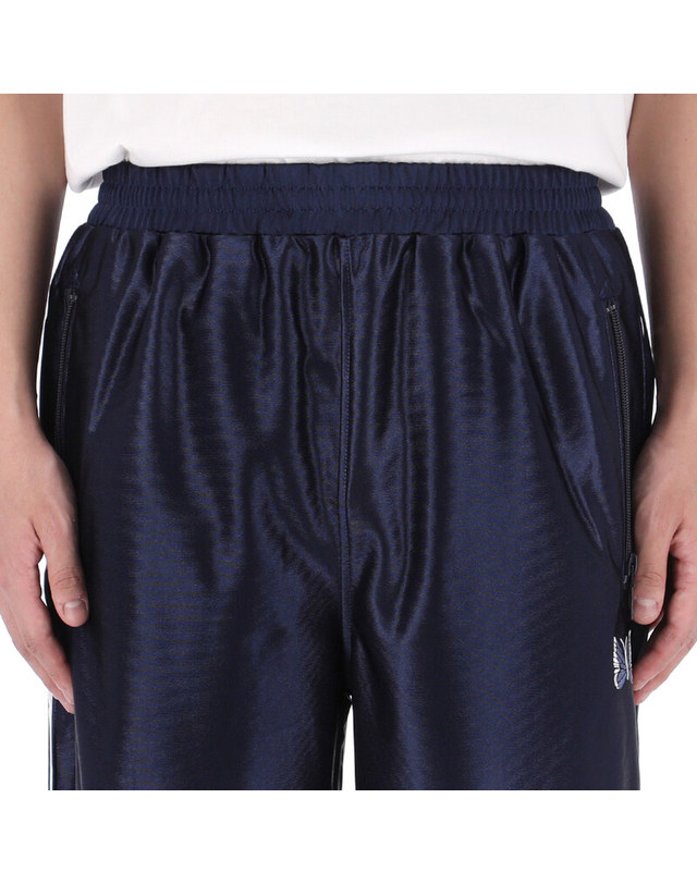 니들스 [명품] 26SS 니들스 트리코트 새틴 트랙 팬츠 SX218 NAVY 네이비 착용컷