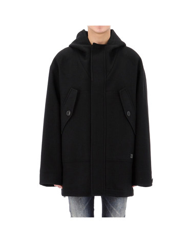 [명품] 25FW 우영미 울블랜드 후드 코트 W253HC01941B