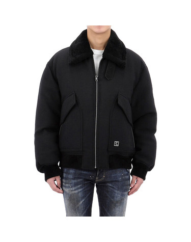 [명품] 25FW 우영미 퍼 카라 집업 다운 자켓 W253DN04935B