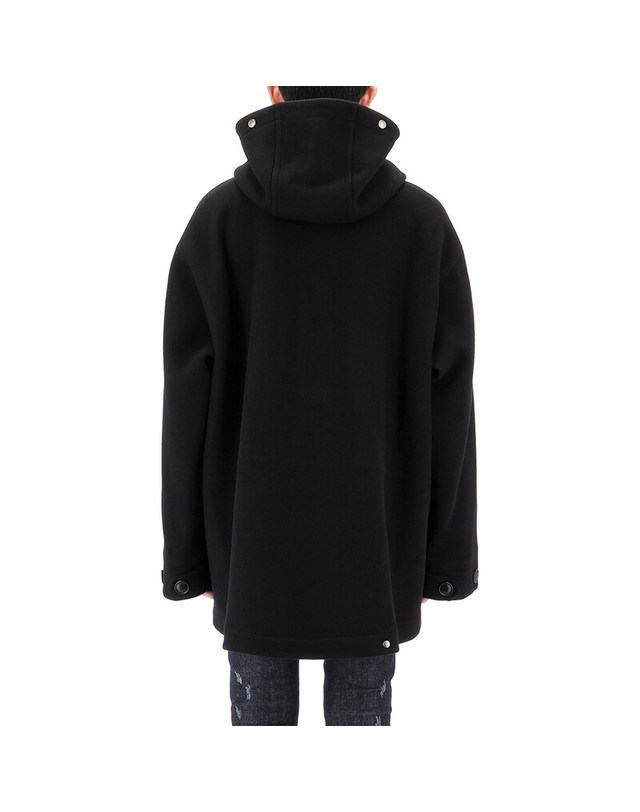 우영미 [명품] 25FW 우영미 울블랜드 후드 코트 W253HC01941B BLACK 착용컷