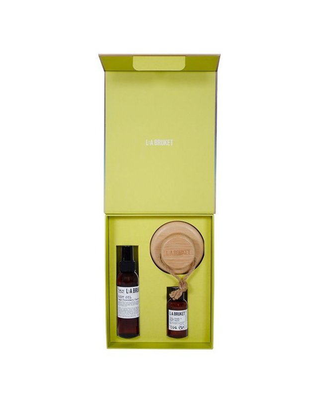 라브루켓 라부르켓 [갤러리아] 솔스티스 리바이벌 키트 세이지/로즈마리/라벤더 (+55ml 2종 & 쇼핑백) 착용컷