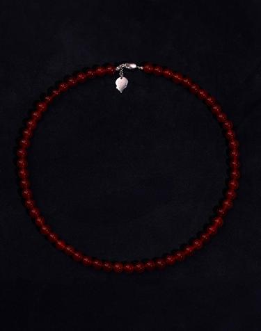 Red Agate Neckless 레드 애게이트 네크리스