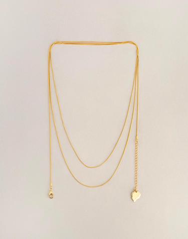Layered Snake Necklace 레이어드 스네이크 네크리스
