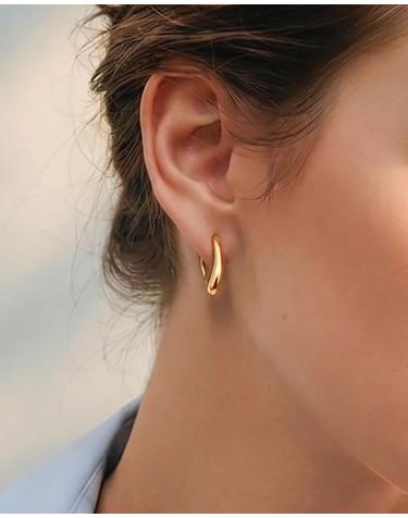 [컨젠] Dewdrop Fluid Earrings 듀드롭 플루이드 이어링