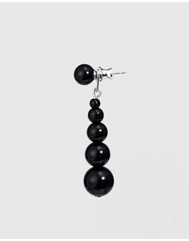 [컨젠] Noir Rhythm Earrings 누아르 리듬 이어링