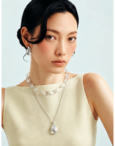 [컨젠] Aether Pinecone Earrings 에테르 파인콘 이어링