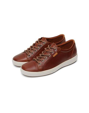 에코 남성 SOFT 7 M 스니커즈 COGNAC/BROWN