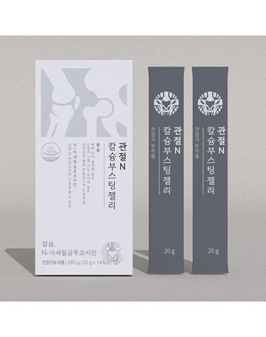 한동녹용연구소 관절N칼슘부스팅젤리 14스틱