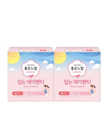 좋은느낌 입는데이팬티 중형 8매 x 2팩