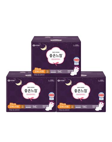 좋은느낌 오리지널 오버나이트 14매 x 3팩