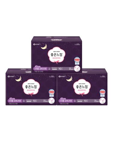 좋은느낌 오리지널 수퍼롱 오버나이트 10매 x 3팩