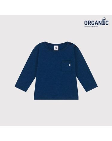 [보리보리]  오가닉 포켓 슬럽 티셔츠 NTF41TR23F_DB