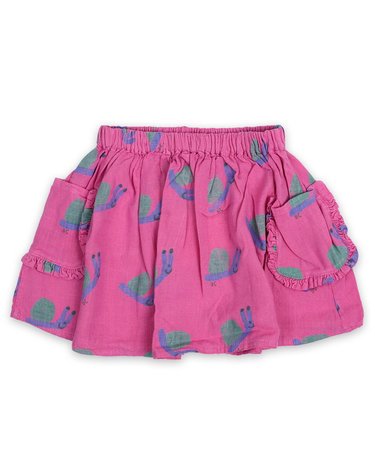 보보쇼즈 키즈 FUNNY SNAIL 우븐 스커트(핑크) B125AC069