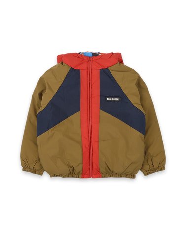 보보쇼즈 키즈 도그 메이트 리버시블 패딩 자켓(브라운/아이보리) B225AC118 199