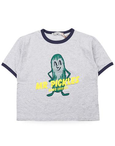 보보쇼즈 키즈 미스터 피클스 반팔(그레이) B126AC018 041