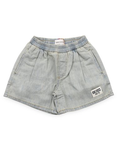 보보쇼즈 키즈 SINCE 90 데님 숏팬츠(빈티지) B126AC073 461