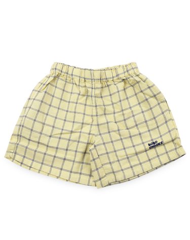 보보쇼즈 키즈 스파이시 윈도우 팬 숏팬츠(옐로우) B126AC065 721