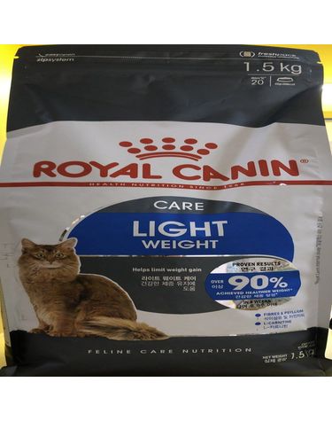 로얄캐닌 라이트 웨이트케어 고양이반려묘 사료 1.5kg