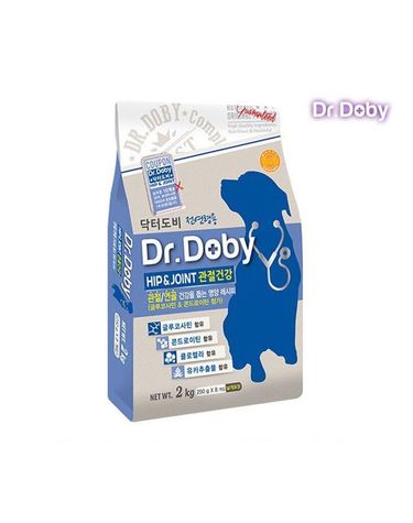 P166 닥터도비 관절건강 애견 사료 2kg 강아지밥