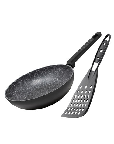 [페드리니] 인덕션 7중 궁중팬 웍 28cm + 뒤집개 2종 세트 (PDR-1574-860)